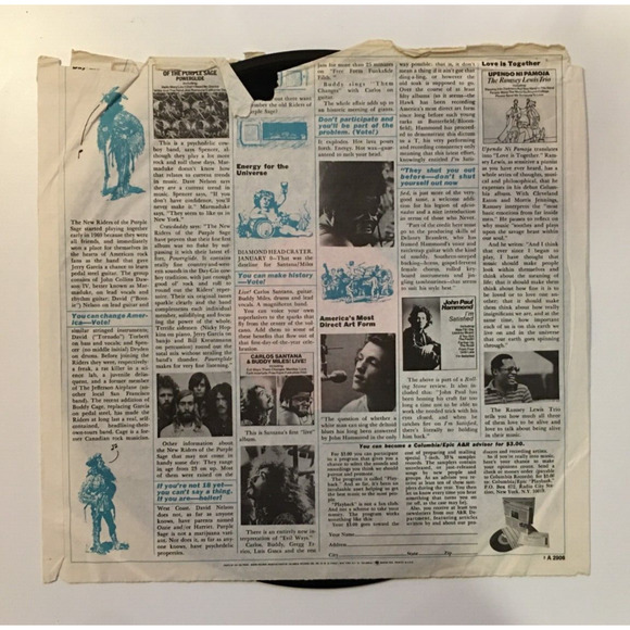 Ten Years After ‎-Rock & Roll Music to the World 1972 Columbia Vinyl LP KC 31779 - Picture 4 of 11